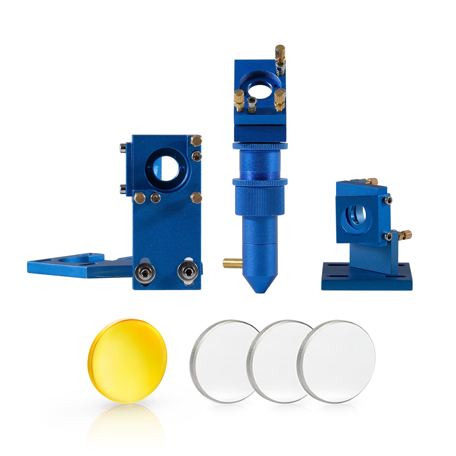 K Series: CO2 Laser Head Set Mirror Mount 5030 6040 + Lens & Mirror