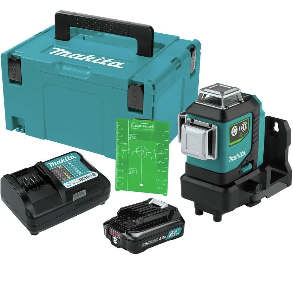 Makita SK700GDNAJ 12V max CXT Self-Level 360deg 3-Plane Green Laser Kit (2Ah)New