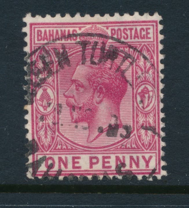 BAHAMAS, Postmark GREEN TURTLE