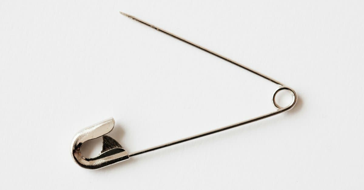 #0 Brass Closed Nickel Plated Safety Pins 10 Gross Scovill MFG **LIQUIDATION**