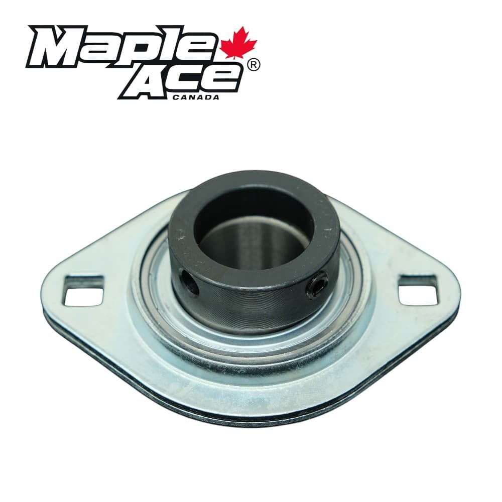 SAPFL205 Pressed Steel Housing Oval Flanged 2-Bolt with Insert Bearing 25mm