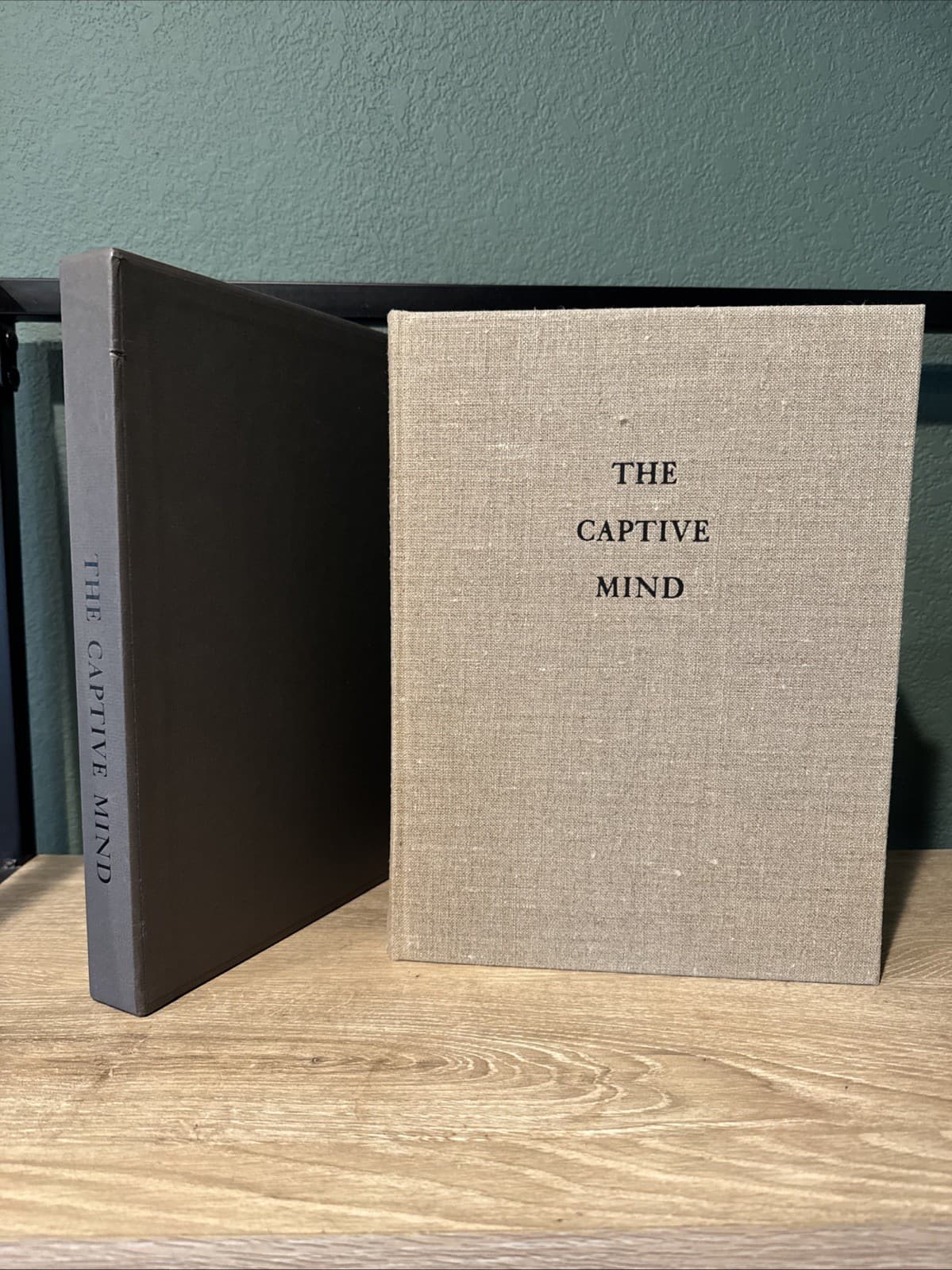 LEC Limited Editions Club THE CAPTIVE MIND Czeslaw Milosz on Stalinism lith G2U