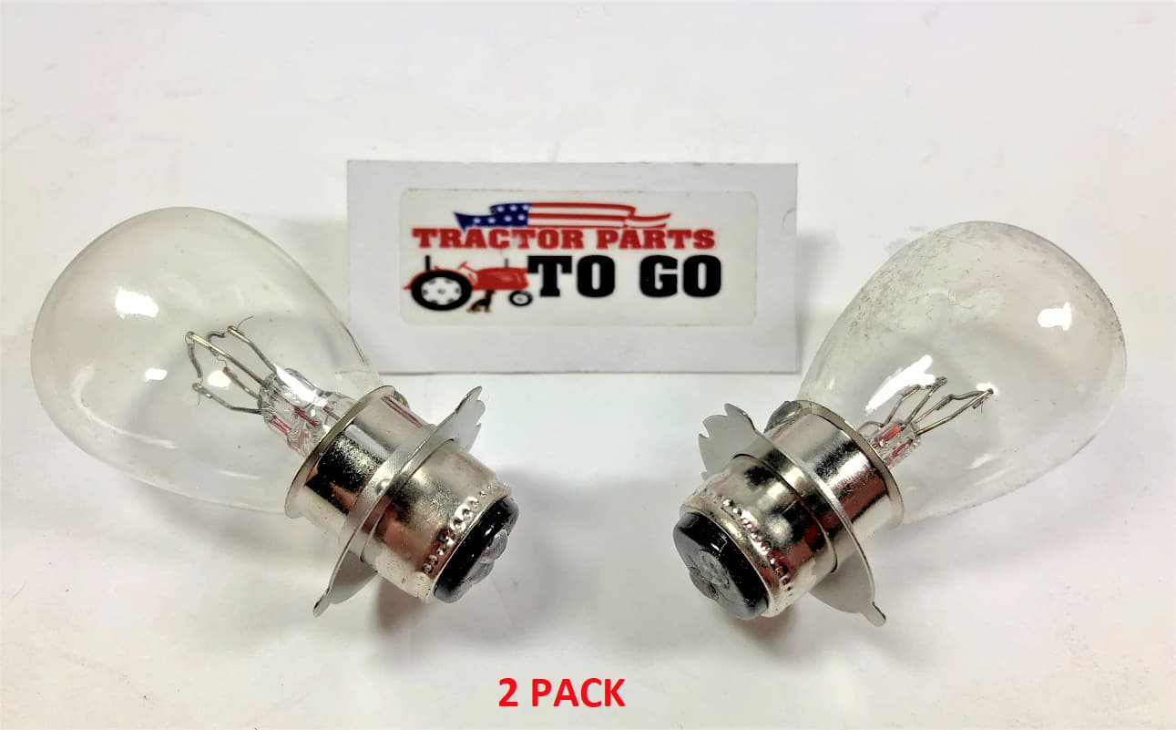 HEADLIGHT BULBS FOR YANMAR (2 ) 12V,35/35W YM135,147,155,1510,165,1810,220,226 +