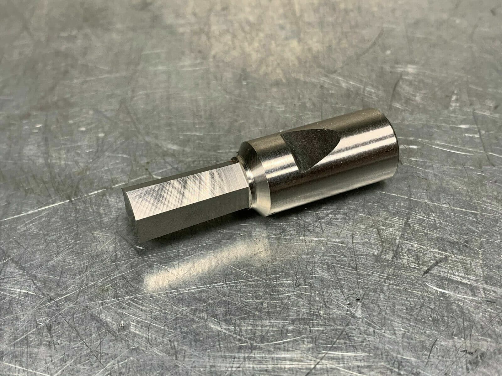 3/8" Hex Rotary Broach Punch Fits 1/2" Shank Holder