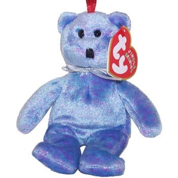 TY Jingle Beanie Baby - CLUBBY 2 the Bear (5 inch) - MWMTs Holiday Ornament Toy