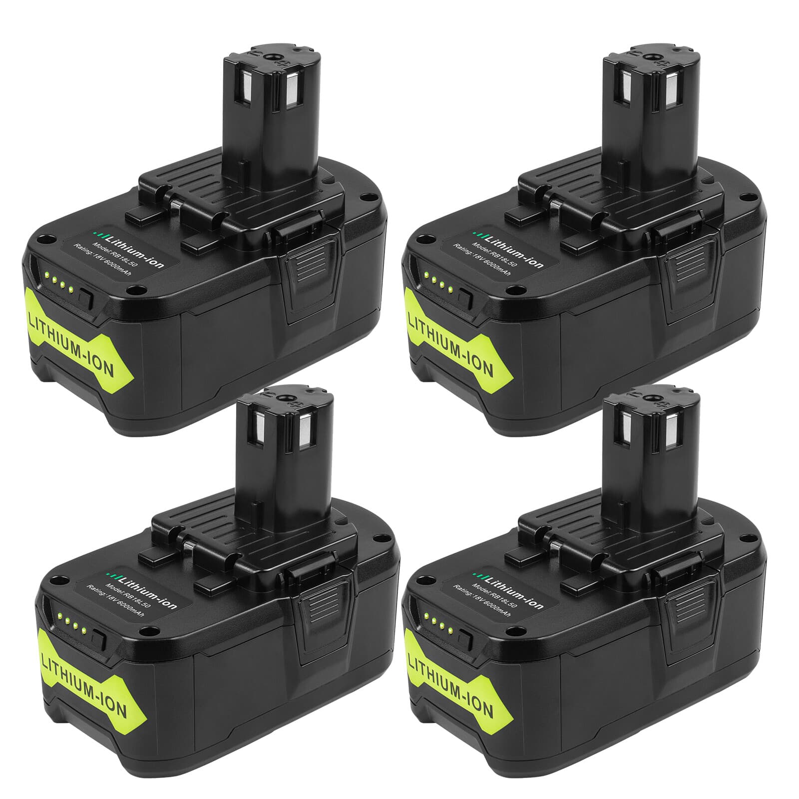 8.0Ah 18Volt For RYOBI P108 18V For One+ Plus High Capacity Lithium Ion Battery