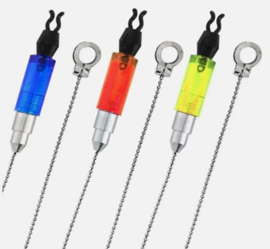 Bite Indicators Bobbins Hangers Drop Off Swingers Carp Fishing Set of 3
