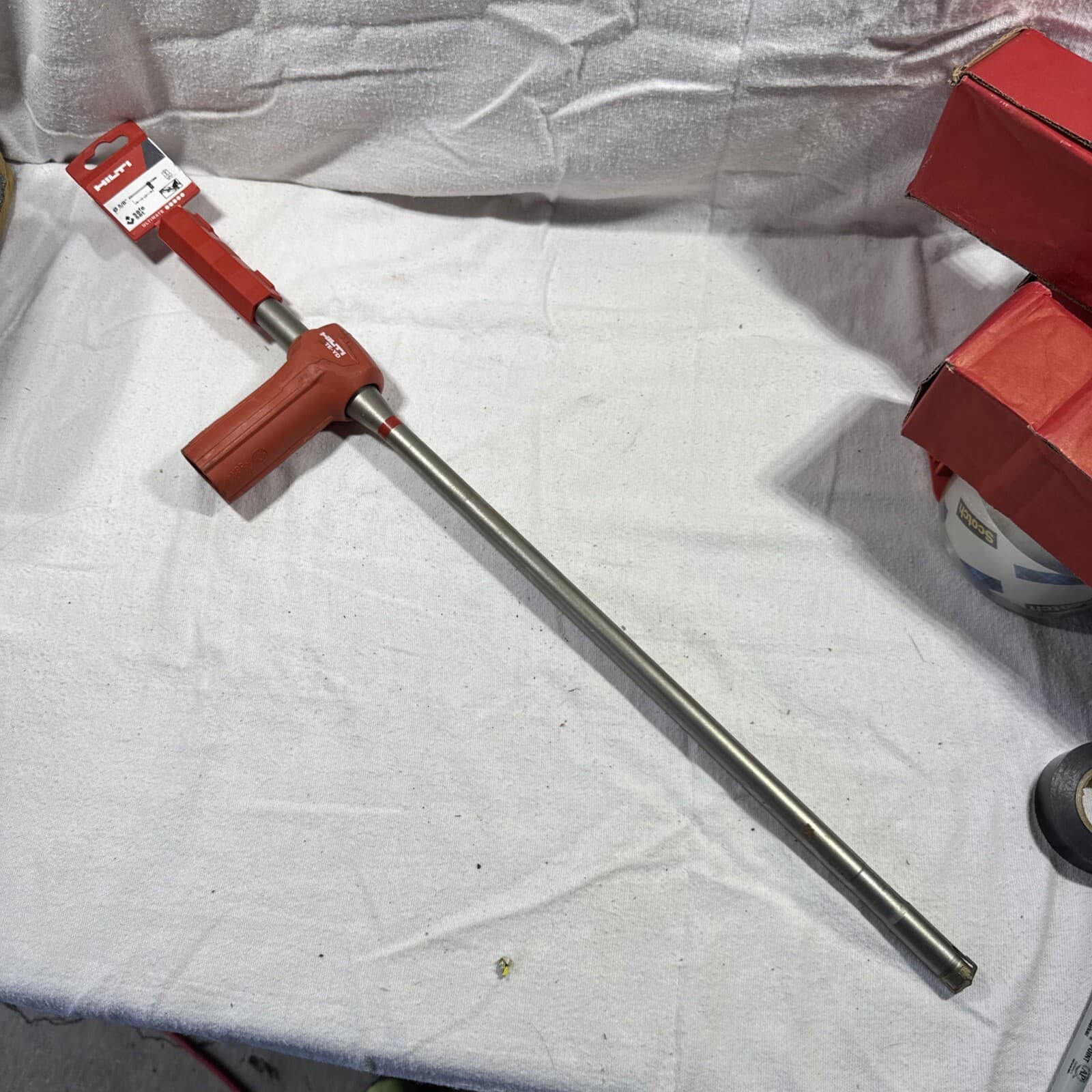 Hilti TE-YD Hollow Drill Bit 5/8” x 24” SDS Max 2074681 Dust Free Concrete Bit.