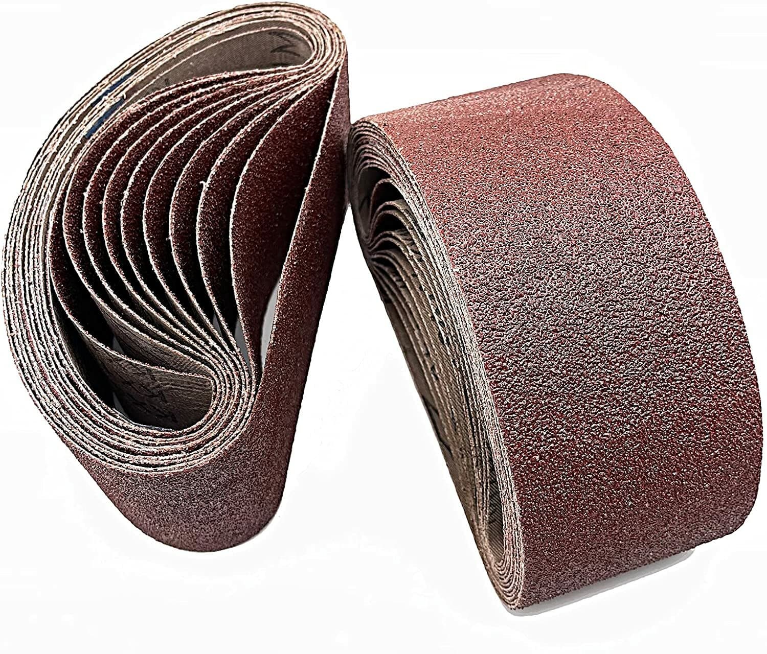 54 PCS Sanding Belts 3x18 in 40-400 Grit Portable Belt Sander Sandpaper Assorted