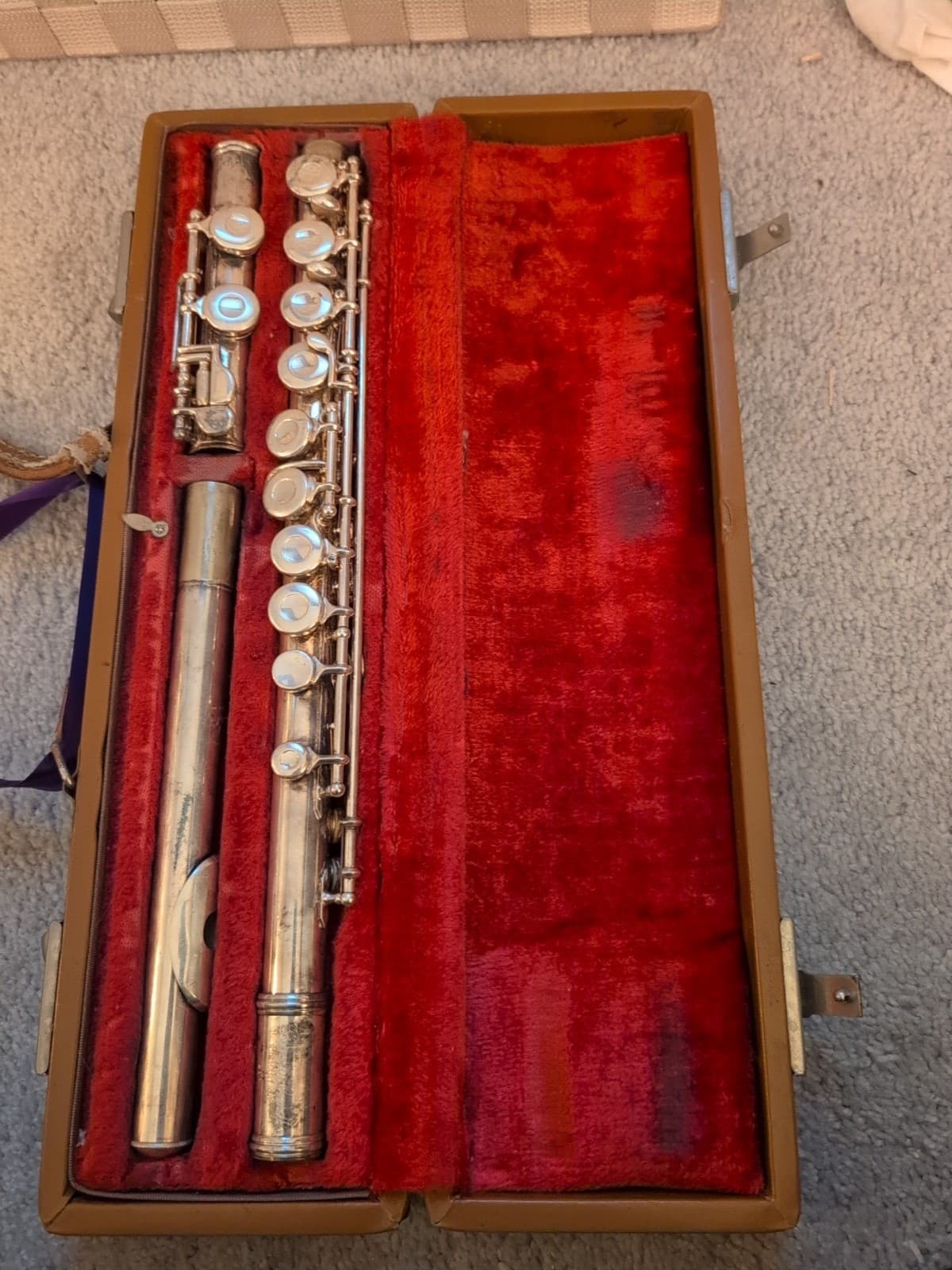 Used Germainhardt 2SP Flute with Case
