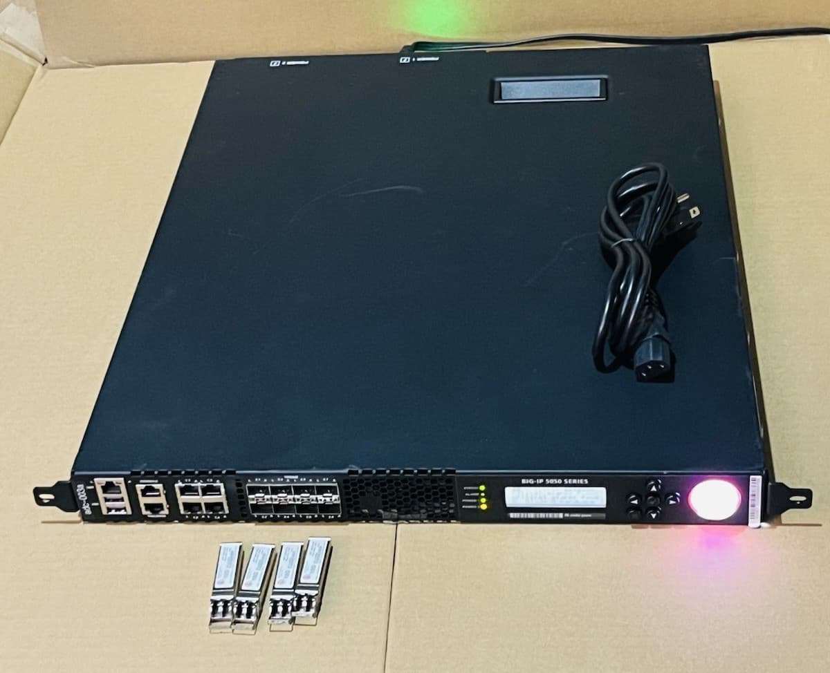 F5 BIG-IP 5050 LTM Local Traffic Manager Load Balancer w/Dual PSU