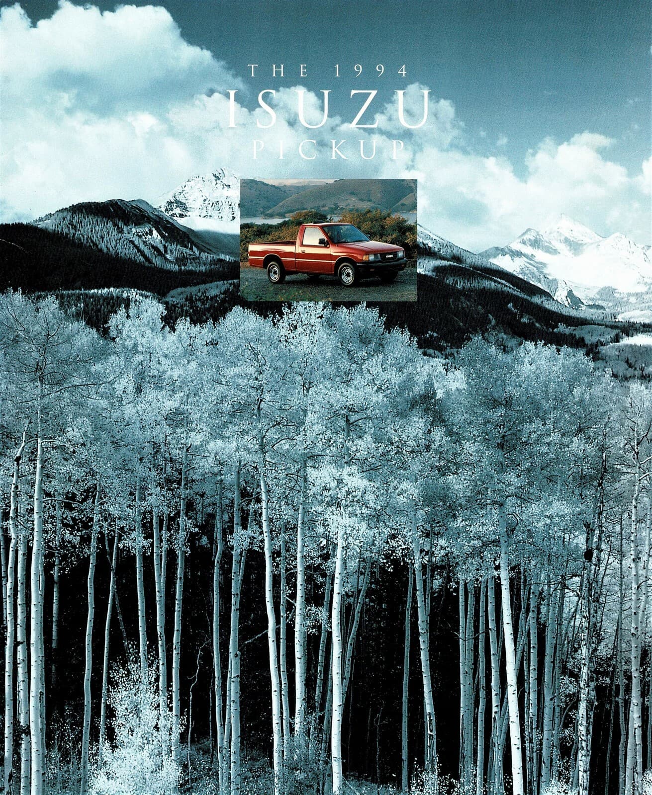 1994 Isuzu 2WD 4WD Pickup Truck Dealer Sales Brochure