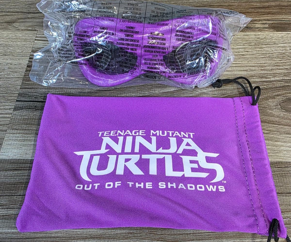 Teenage Mutant Ninja Turtles TMNT OUT OF THE SHADOWS REAL D 3D Glasses DONATELLO