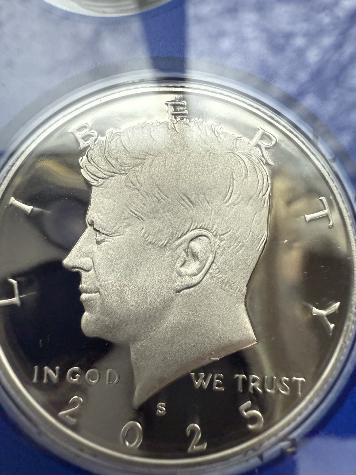 2025 S Proof Kennedy Half Dollar From US Mint Set 50 Cent Coin