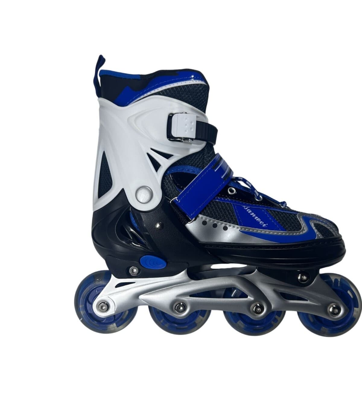 Banwei In-Line Skates Rollerblades Adjustable Size LARGE (39-42) New without box