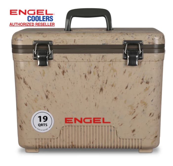 Engel 19qt Leak-Proof, Air Tight, Hard Sided Cooler / Lunchbox Grassland