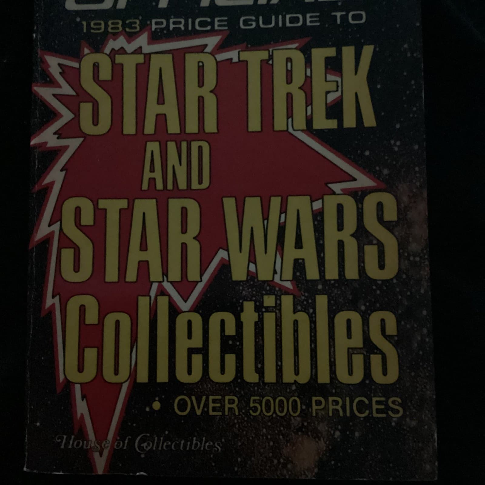 Star Trek and Star Wars Collectibles Price Guide 1983 Book House of Collectibles