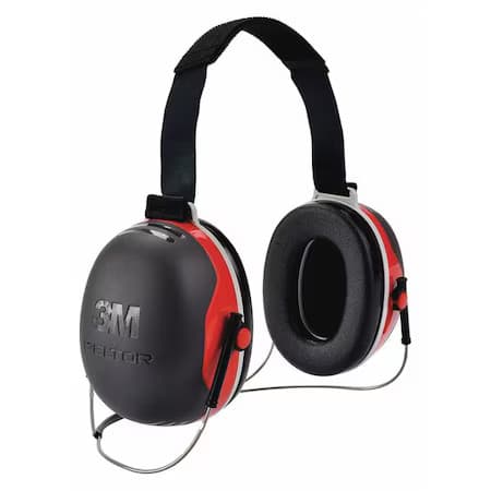 3M X3b Peltor X3 Behind-The-Neck Ear Muffs, 28 Db Nrr, Passive, Black