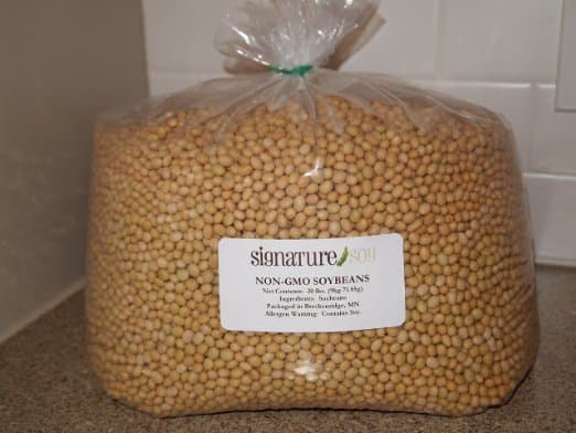 Signature Soy NON-GMO Soybeans for Natto 1.5, 13 or 20 lbs Grown in ND & MN