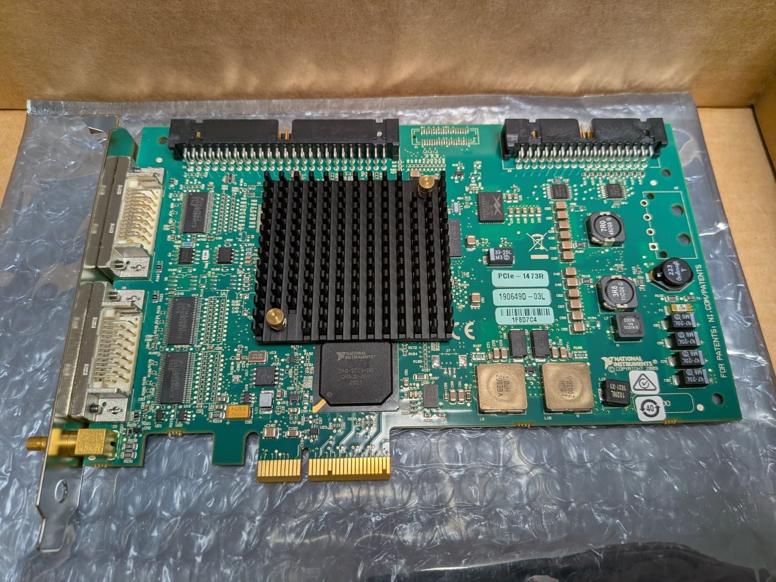 National Instruments NI PCIe-1473R Reconfigurable Camera Link Framegrabber, Good