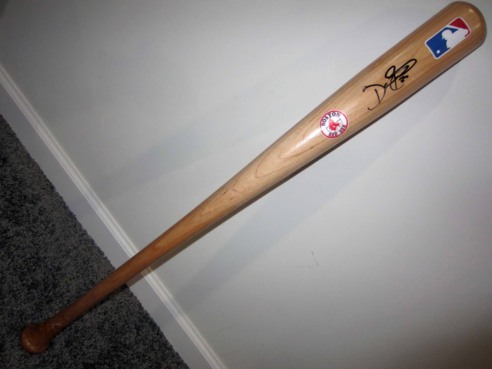 DAVE ROBERTS Boston Red Sox "The Steal" SIGNED Autographed Baseball Bat w/ COA
