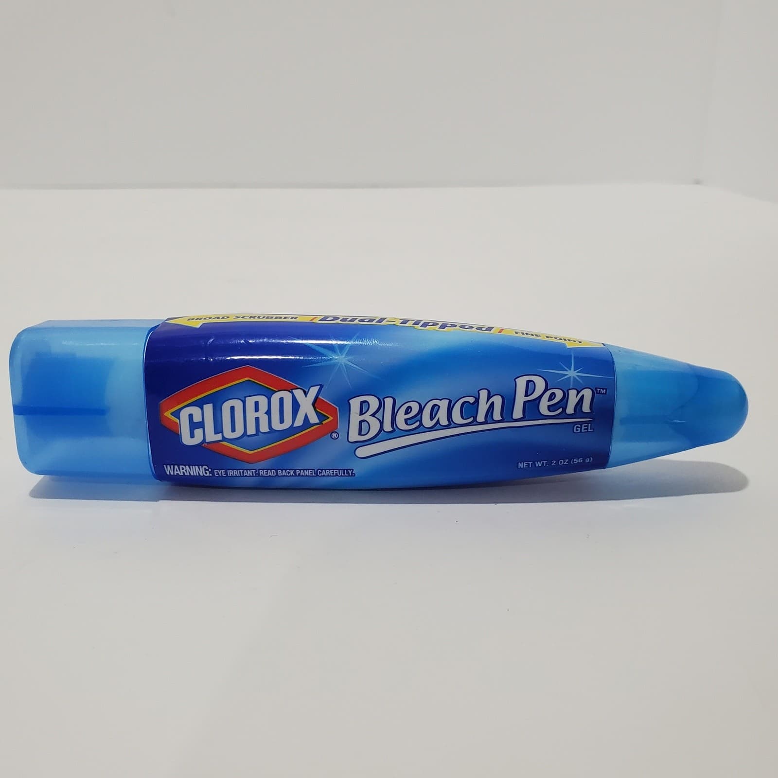 Clorox Bleach Pen Gel Dual-Tipped Scrubber & Fine Point USED 90% FULL