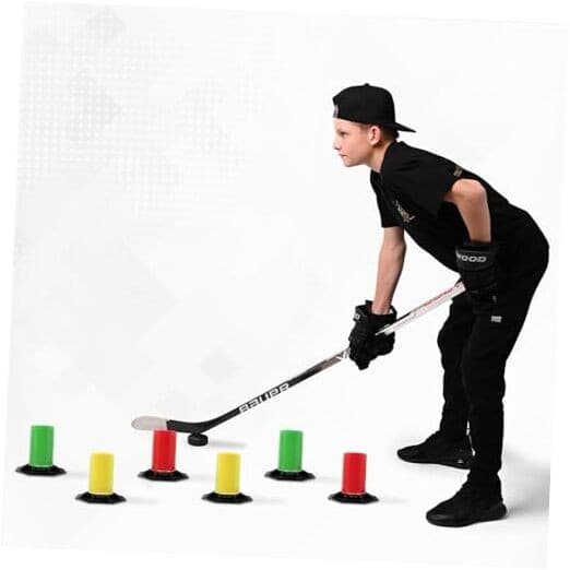 The Snake Trainer - Lightweight Stickhandling Training Tool - 1 Drill Cones