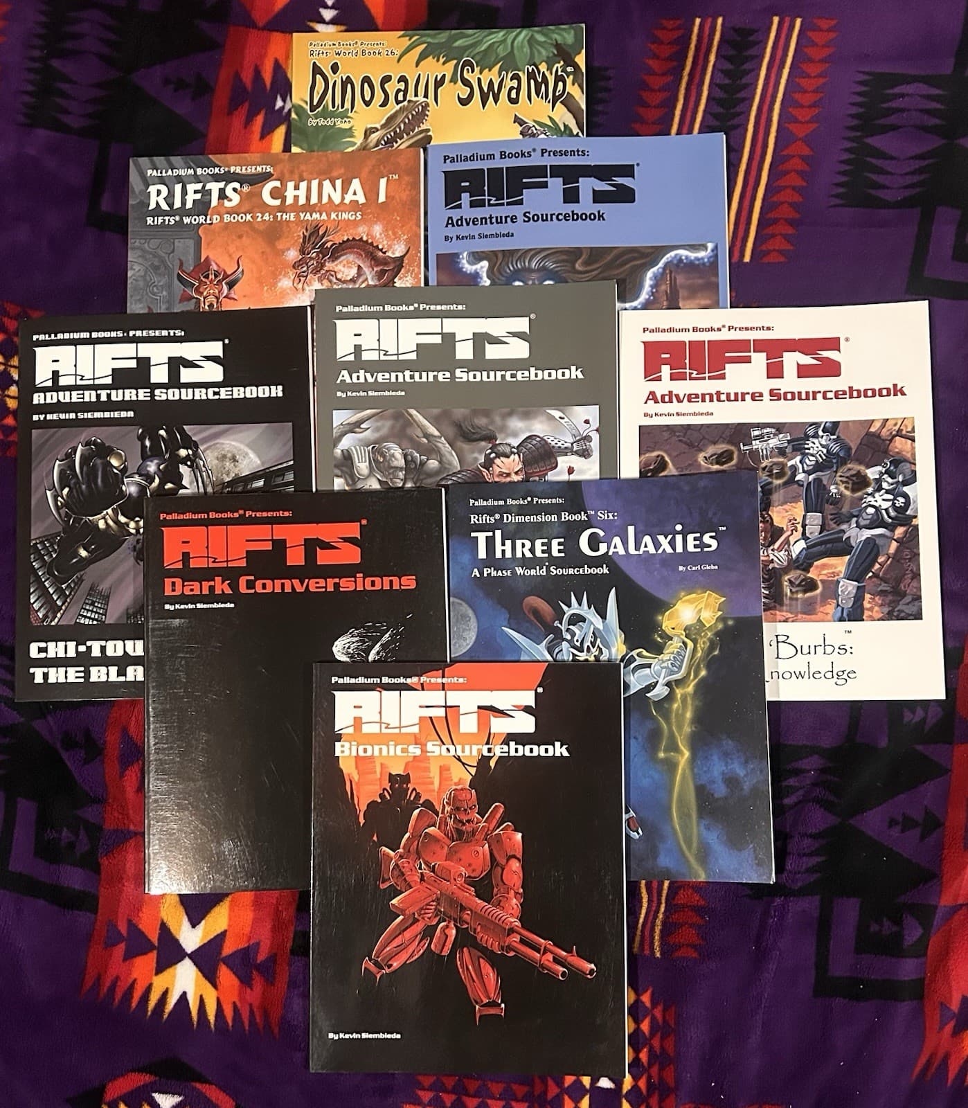 Rifts® Mega Collection – 23 Rare Palladium Books World Books & More OOP RPG Lot