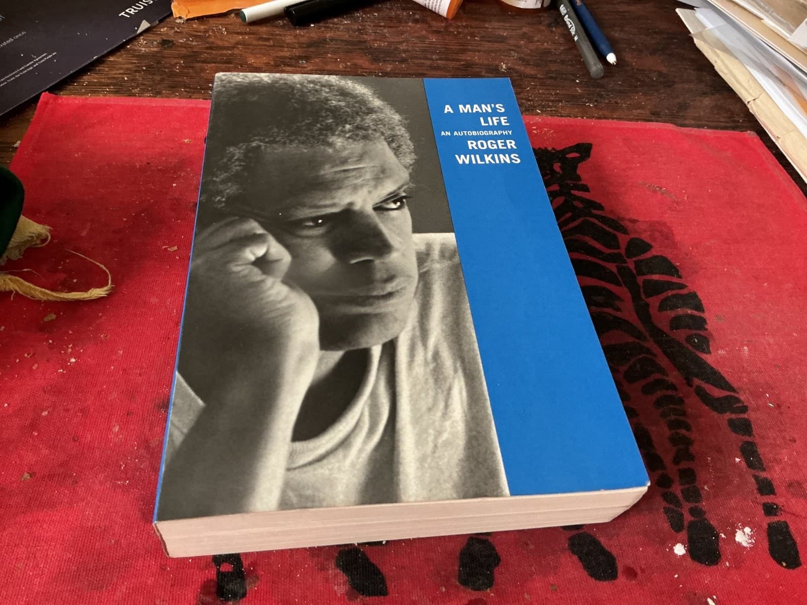 Roger Wilkins Inscribed A Man's Life An Autobiography