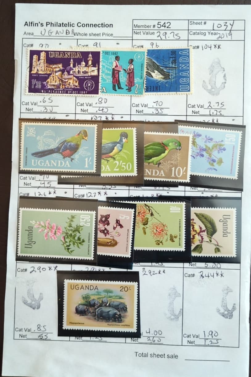 APC W5155 Africa Uganda mixed condition all identified on circuit sheet