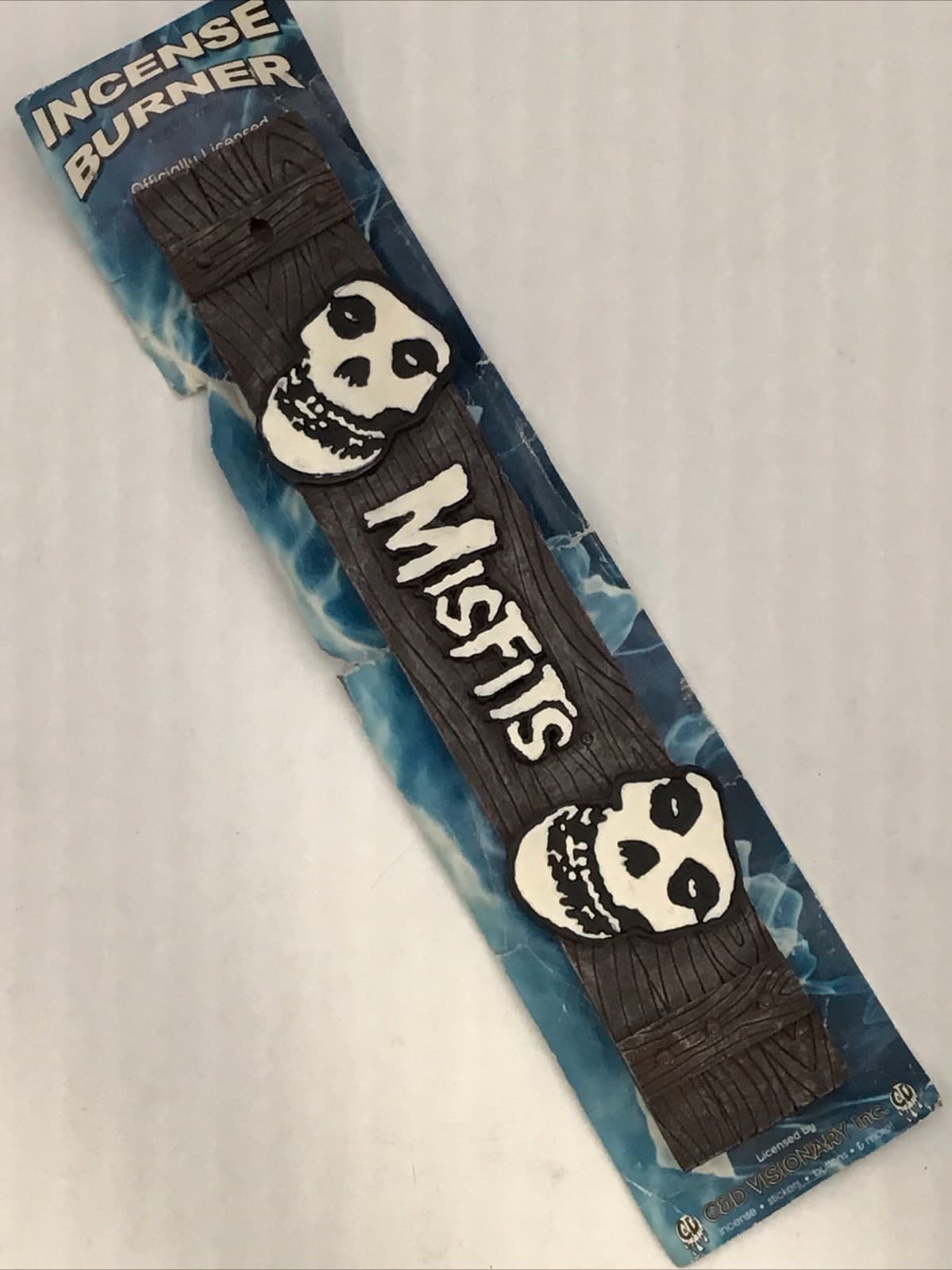 Misfits Punk Band Fiend Skull Incense Burner: Retro 2004, Official, Never Used