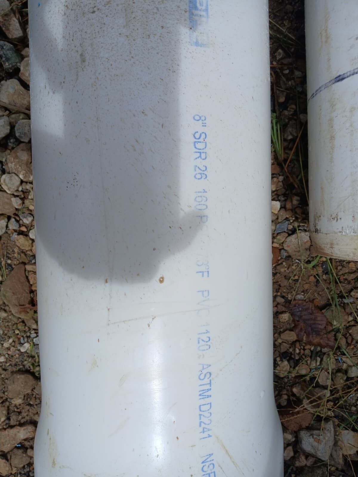 8 Inch Diameter SDR 26 PVC Pipe Price per foot. (Customized Length!!! )