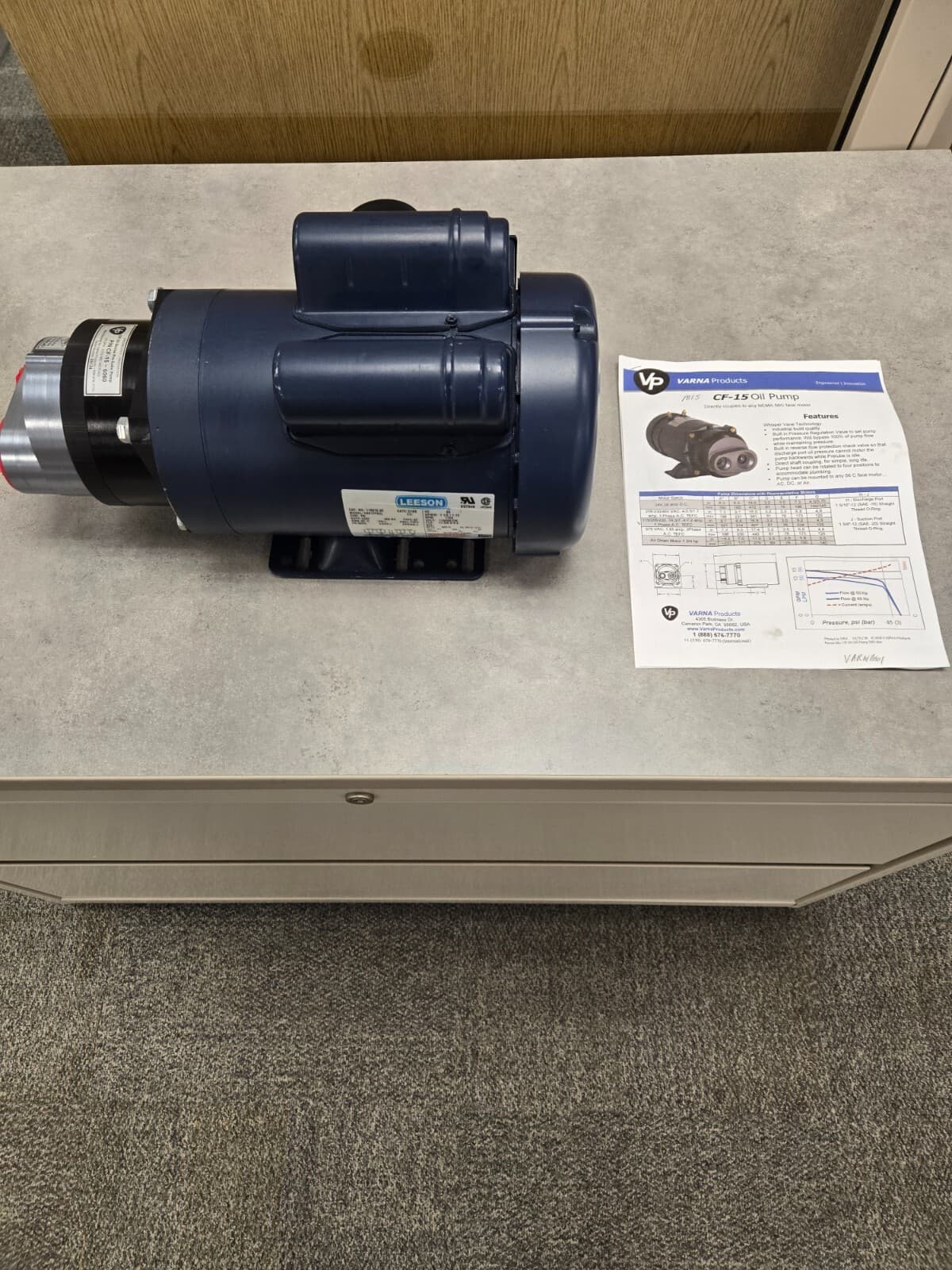 VARNA CF-15 OIL / PRE LUBE PUMP