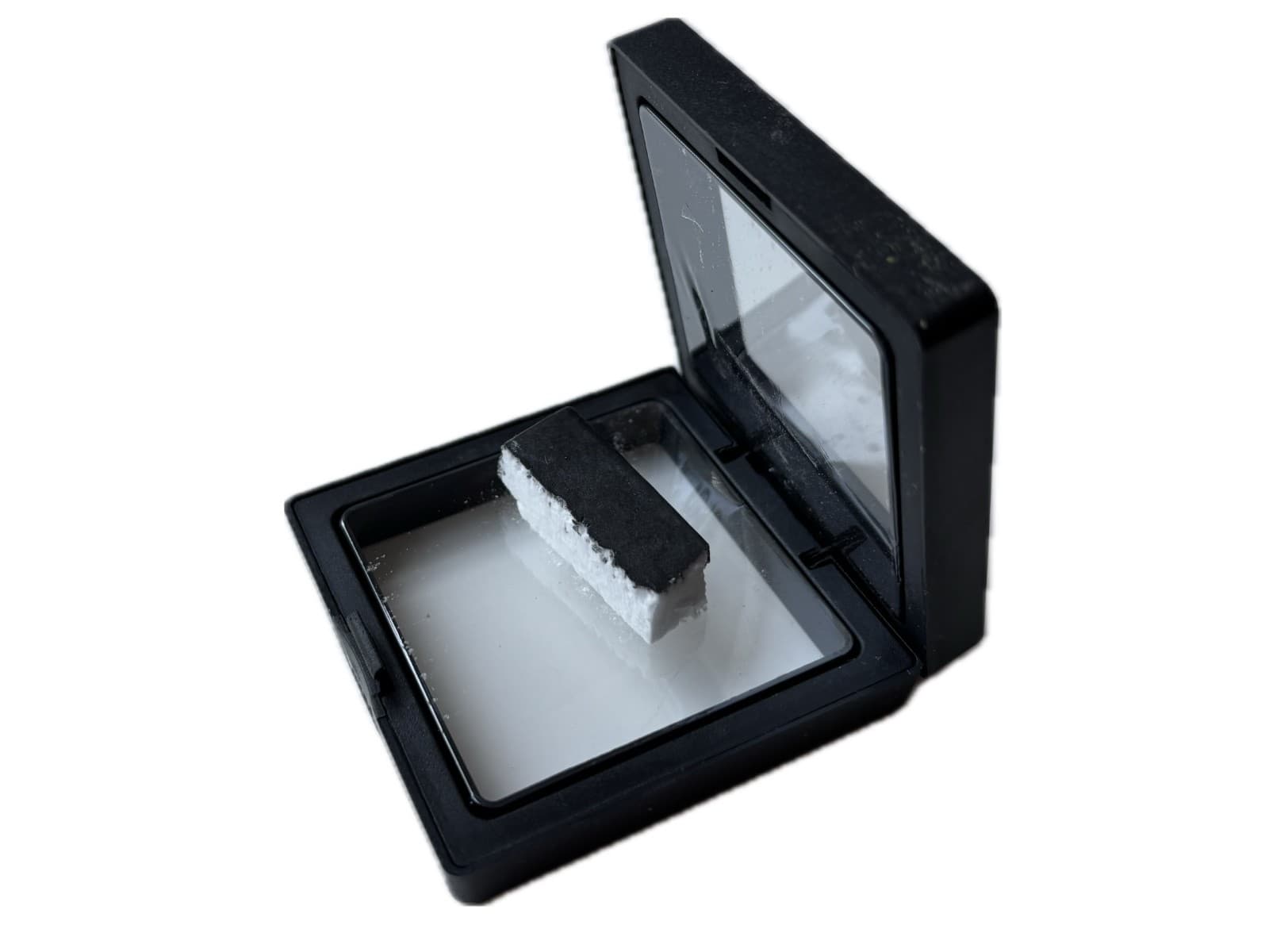 SPACE SHUTTLE BURAN 2.01 HEAT SHIELD THERMAL BLACK TILE FRAGMENT #5 DISPLAY