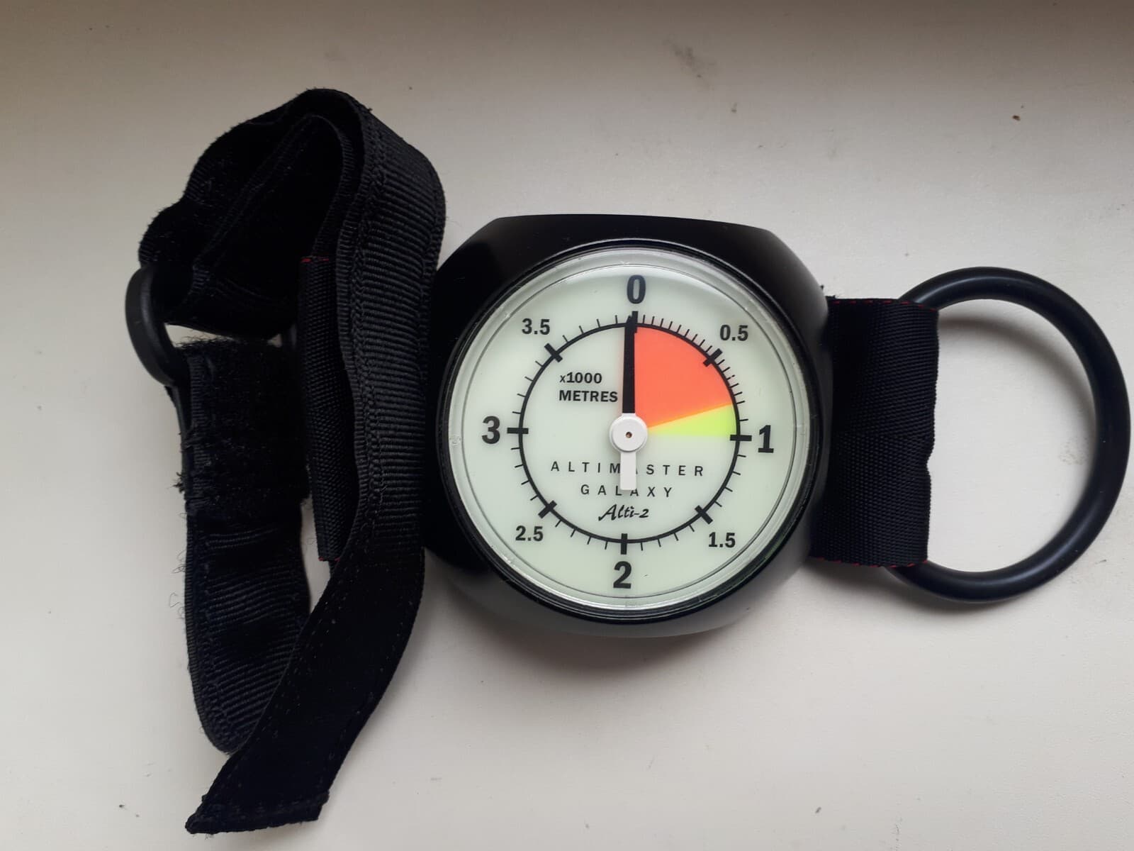 Skydiving Altimeter Altimaster Galaxy Alti-2 Glow Face-Meters