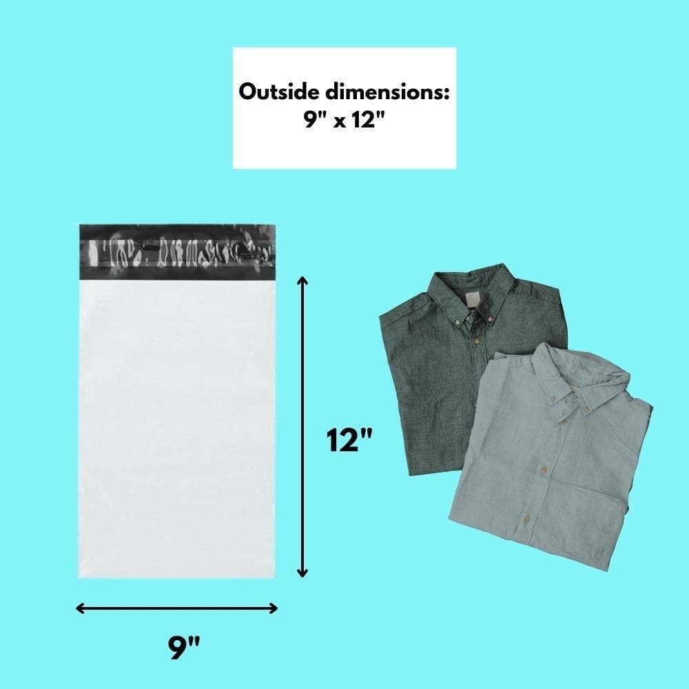 Poly Mailers Plastic Shipping Bags Packing Envelopes 2 Mil Select Size