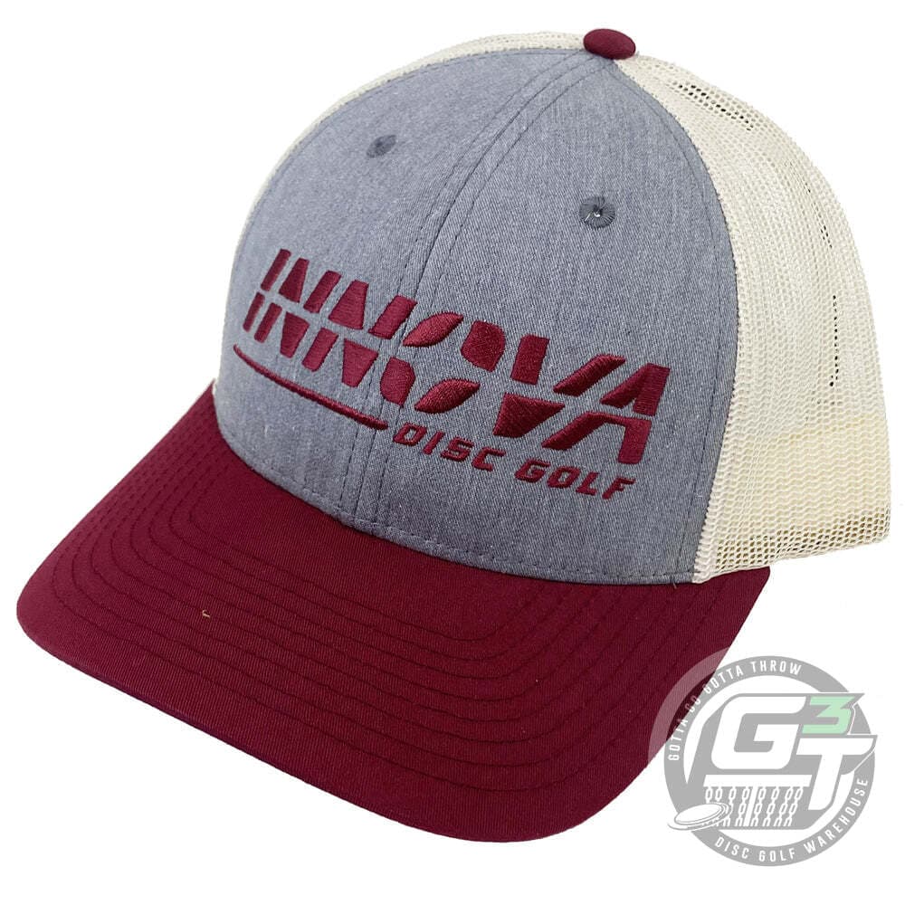 NEW Innova Low Pro Burst Logo Adjustable Mesh Trucker - PICK YOUR COLOR