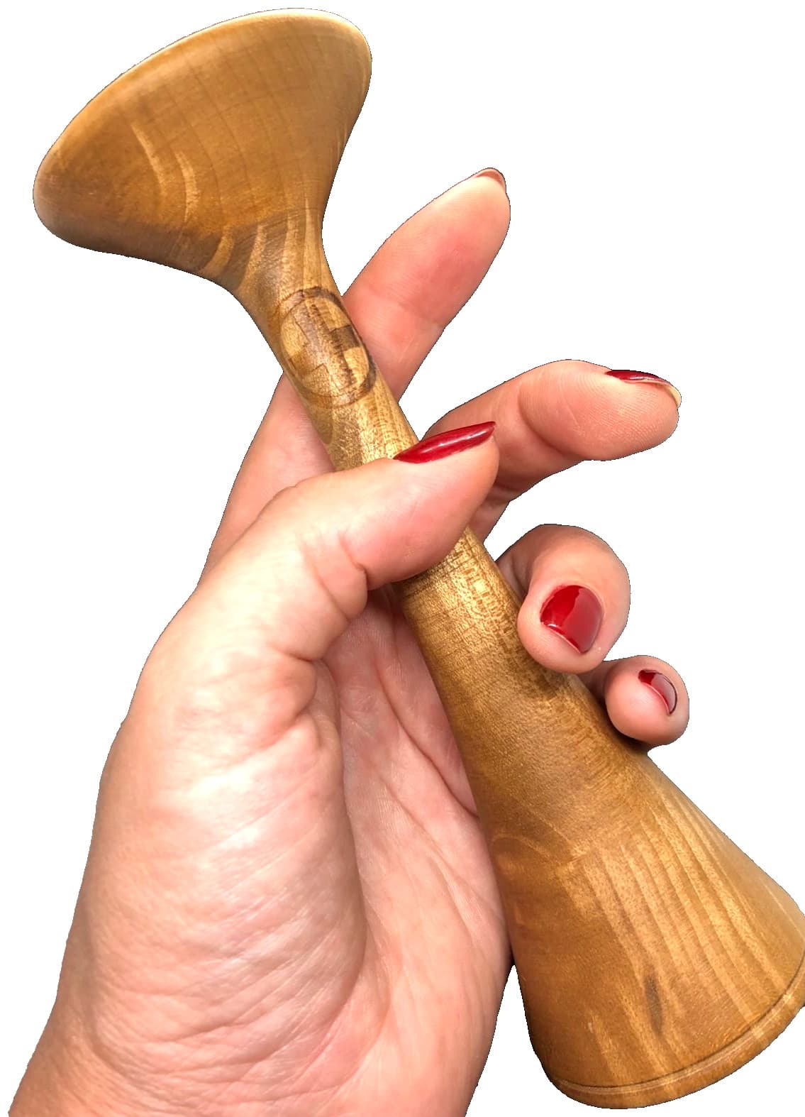 ANTIQUE WOODEN STETHOSCOPE MEDICAL DOCTOR TOOL MONAURAL EAR TRUMPET WOODEN RARE