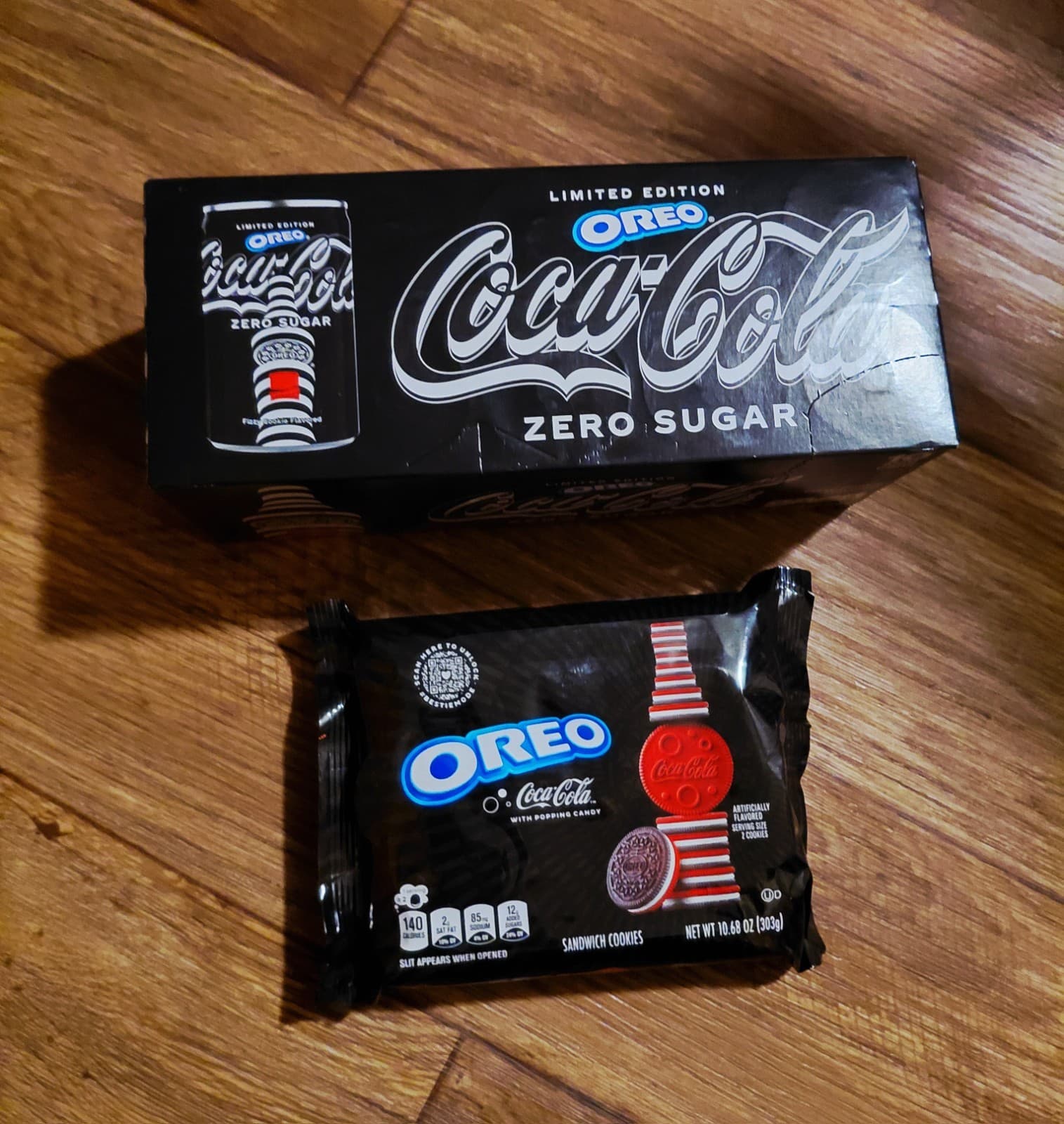 Coca-Cola Oreo Cookies Limited Edition Soda & Cookies Bundle Lot Factory Sealed