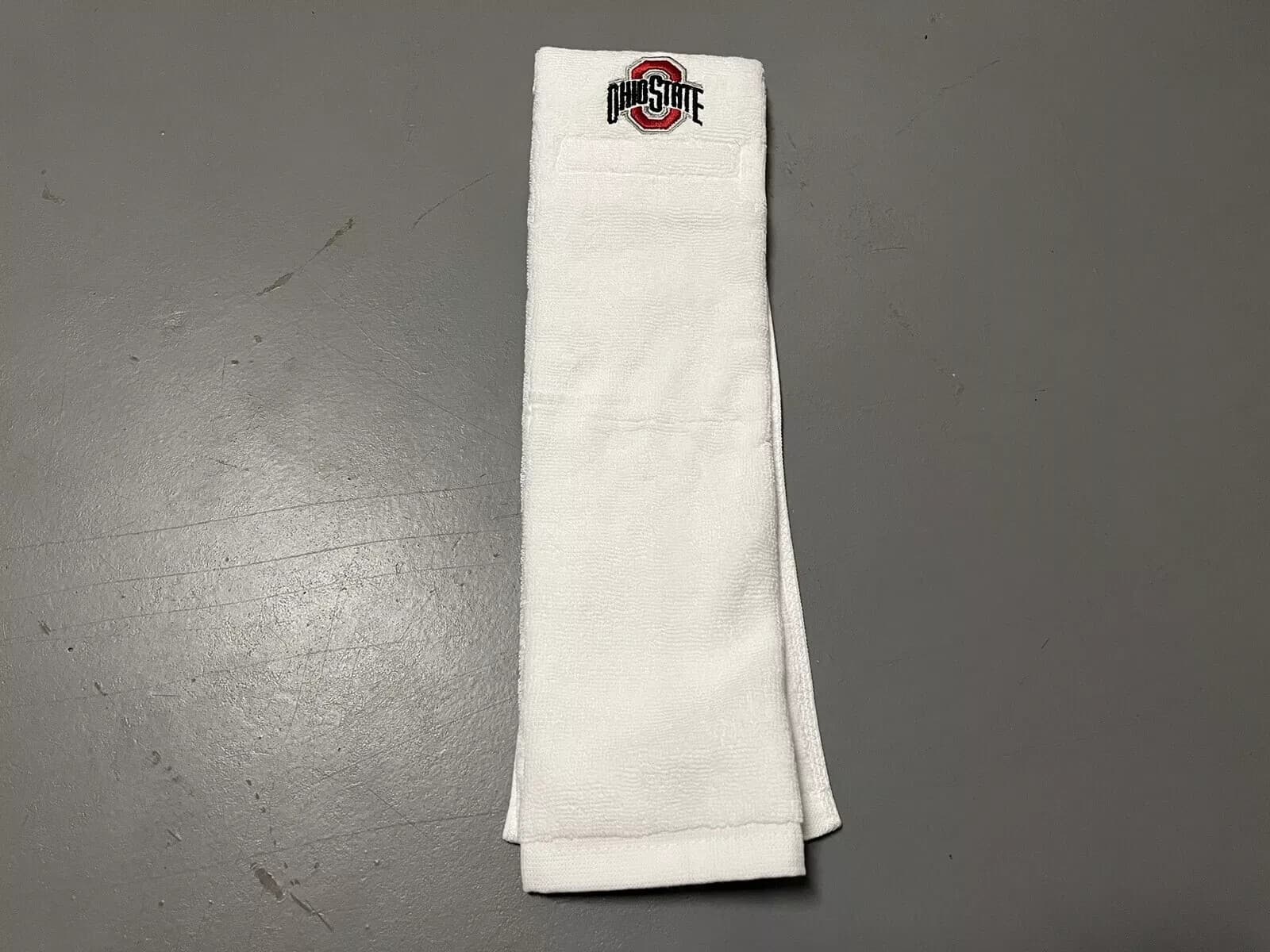 Ohio State Buckeyes Team Issued White Player Exclusive Game Towel Football