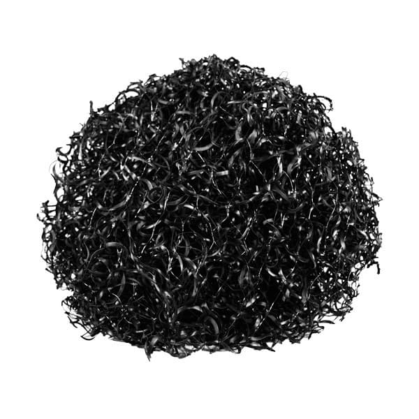 Black Bacti-Twist Koi Fish Pond Filter Bio Media-1 cubic ft-water filtration