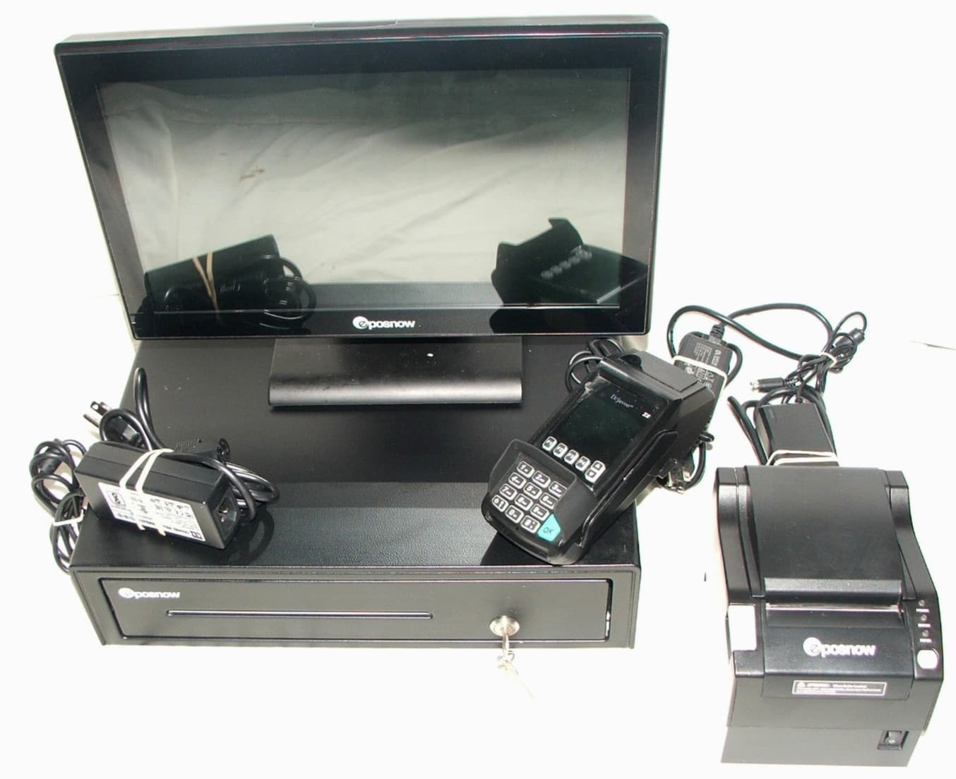Epos NOW Complete POS SYSTEM: Monitor / Card Terminal / Printer & Cash Drawer