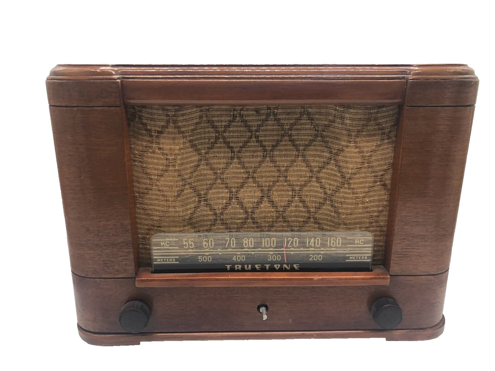 TRUETONE Broadcast Receiver Tabletop Radio Tuner D 2634 1946/1947