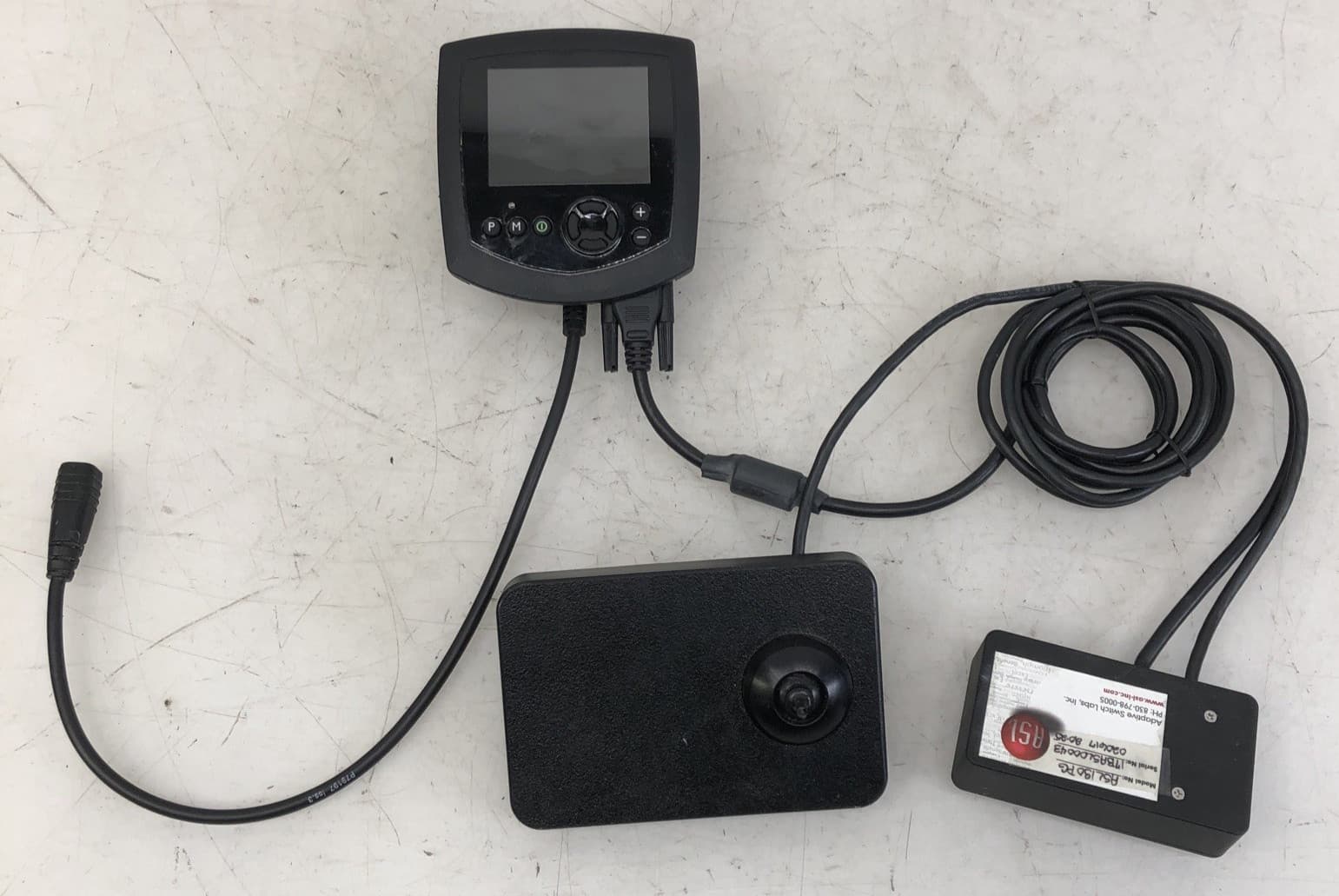 Permobil Omni Display D51154.09 ASL Adaptive Switch Labs ASL130PG Micro Joystick