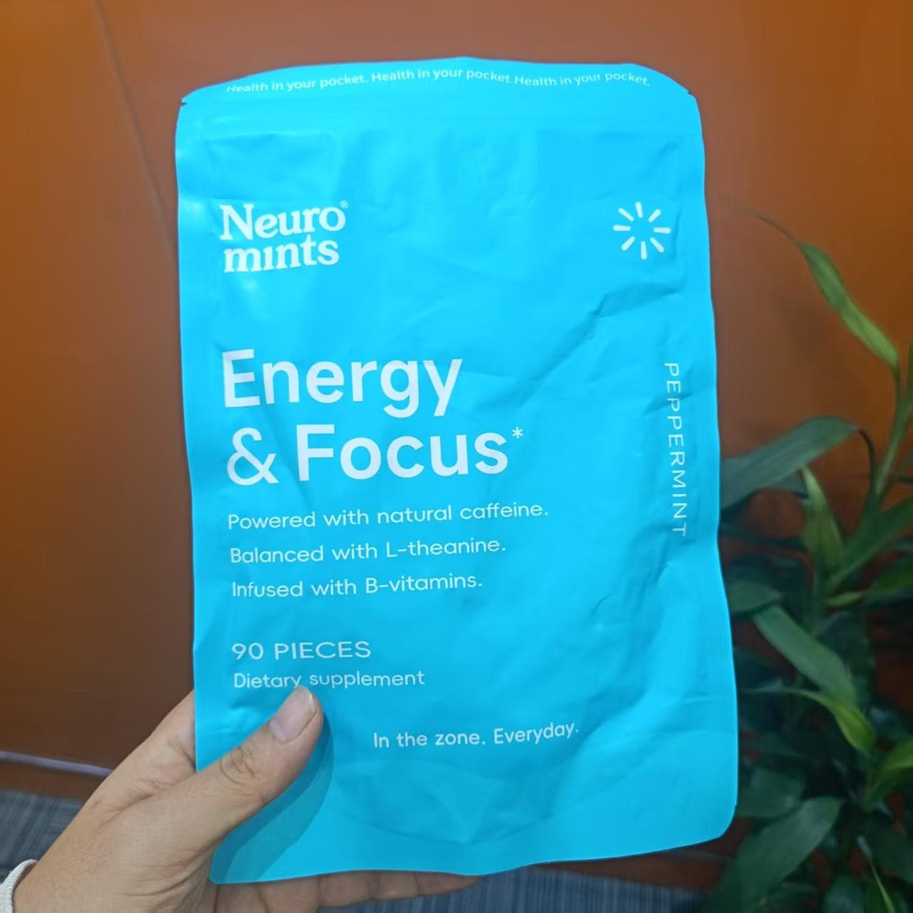 Neuro Mints Energy & Focus, Dietary Supplement (90 Pieces)