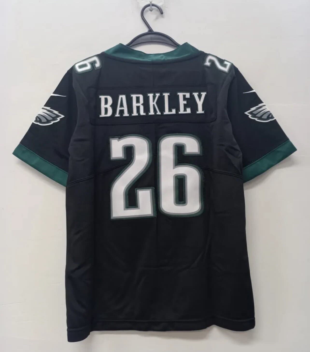 Saquon Barkley#26 Philly Eagles KID Jersey Black YOUTH Medium Stitched