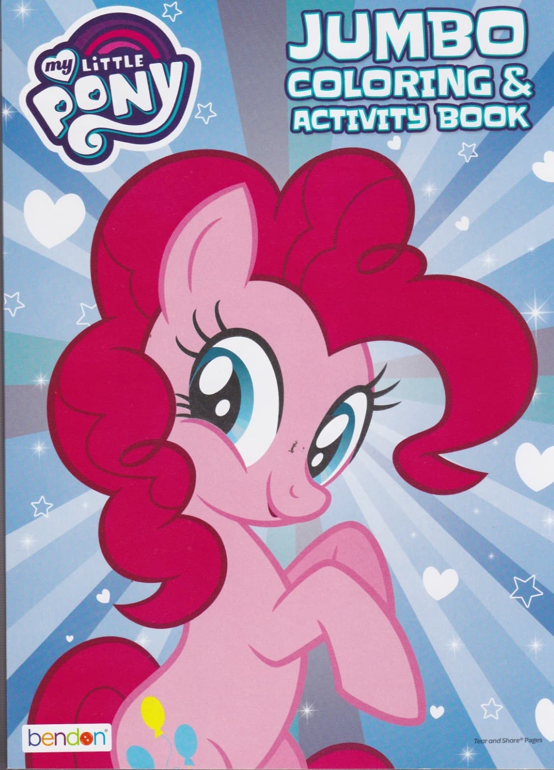 Brand New 2 Books My little Pony Jumbo Coloring & Activity Kids Children