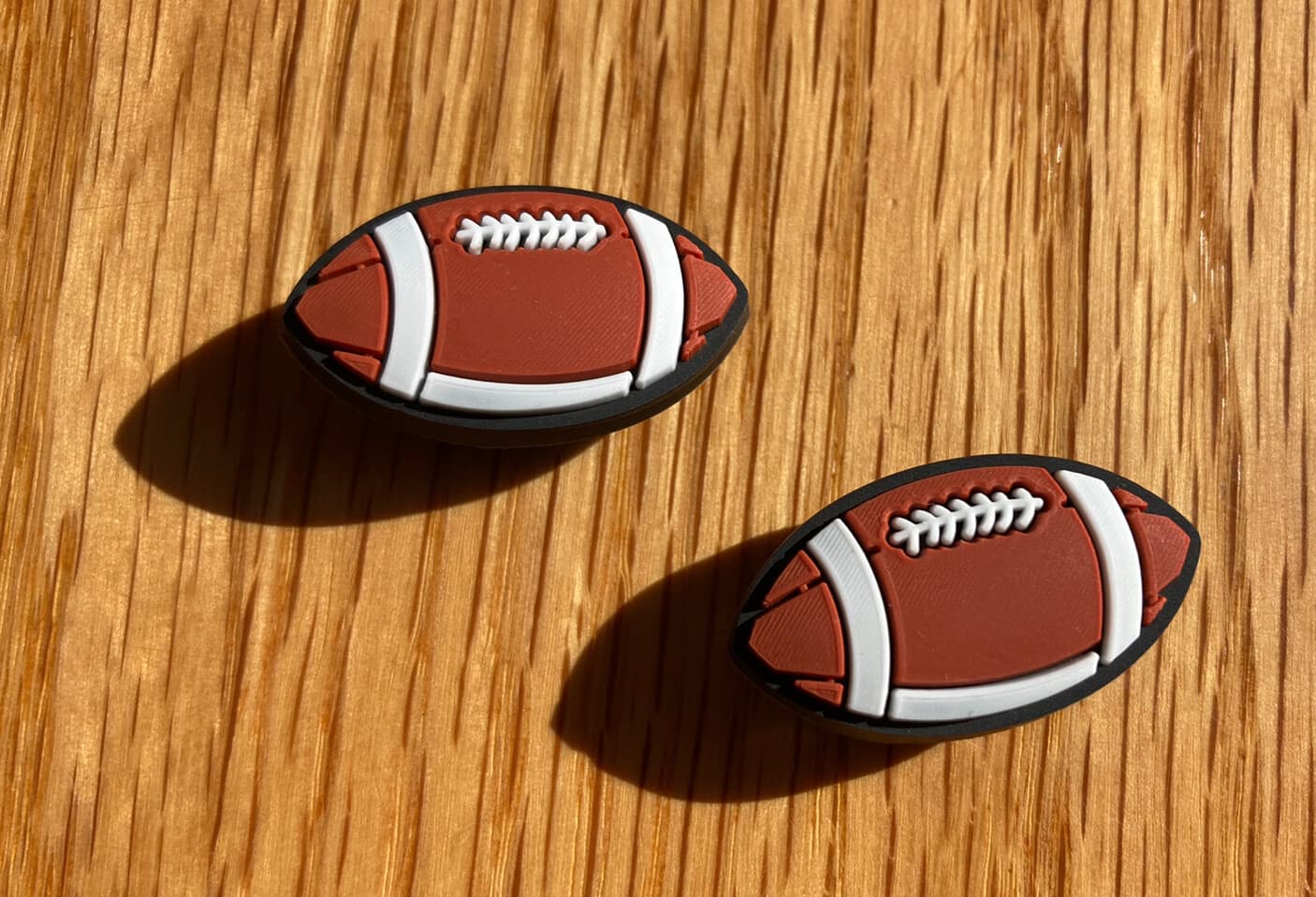 NFL Football Team For Crocs Shoe Charms Jibbitz - 2 pieces