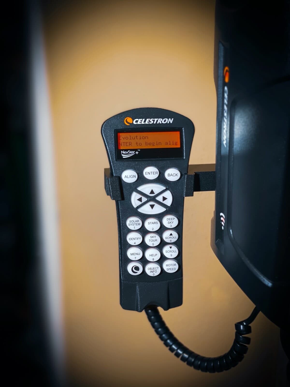 Celestron Evolution Hand Controller Bracket