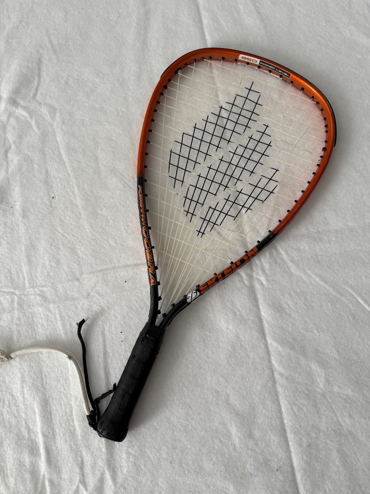 EKTELON Powerfan Cobra Power Level Racquetball Racquet Oversize - 950 Power